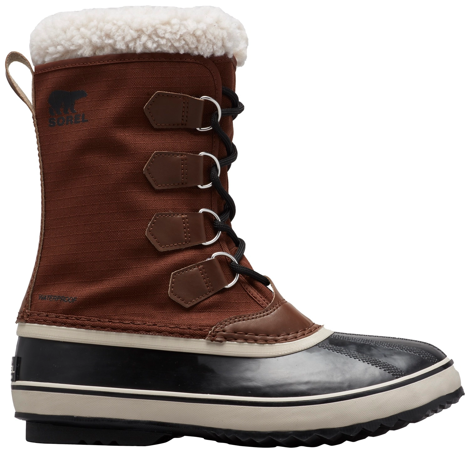 Sorel Men 1964 Pac Nylon Tobacco Black 3 Sorel Men 1964 Pac Nylon Tobacco Black