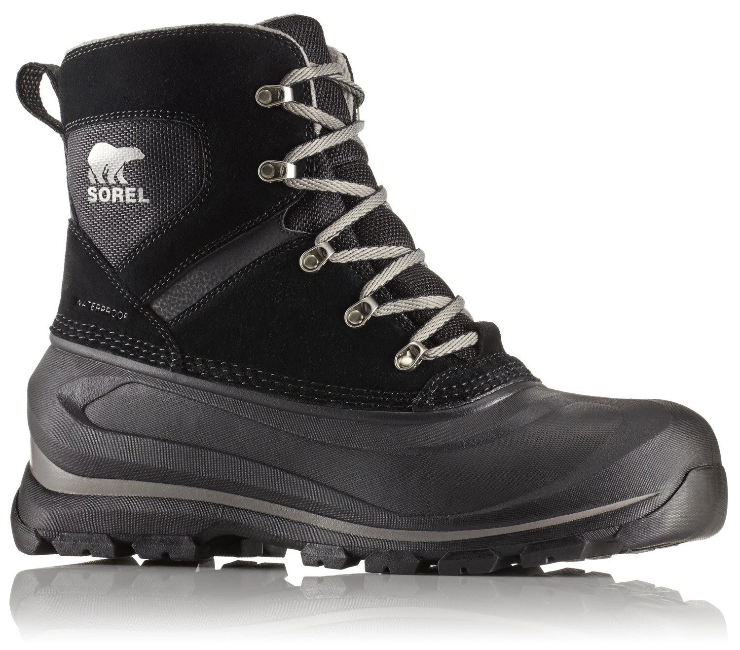 Snowboot Sorel Men Buxton Lace Black Quarry