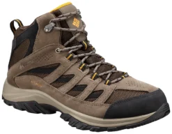 Wandelschoen Columbia Men Crestwood Mid Waterproof Cordovan Squash