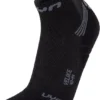 Sokken Uyn Men Run Veloce Black Grey -Schoenen Winkel 1 s100063 b052 front