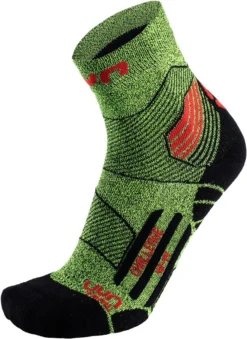 Sokken Uyn Men Run Trail Challenge Yellow Fluo Melange Red