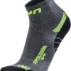 Sokken Uyn Men Run Superleggera Silver Yellow Fluo -Schoenen Winkel 1 s100076 s062 front