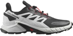 Trailrunning Schoen Salomon Men Supercross 4 Black White Fiery Red