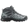 Wandelschoen Salomon Women X Ultra Pioneer Mid GTX Ebony Stormy Weather Wine Tasting