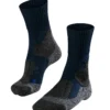 Wandelsokken Falke TK1 Cool Men Marine -Schoenen Winkel 16111 6120 frontview