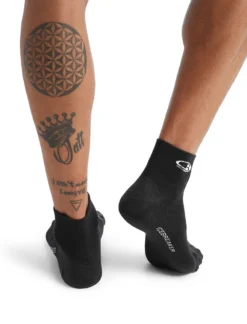 Sok Icebreaker Men Run+ Ultralight Mini Black Snow -Schoenen Winkel 3 104213A06 2