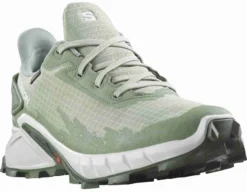 Trailrunning Schoen Salomon Women Alphacross 4 GTX Desert Sage White Laurel Wreath -Schoenen Winkel 4 salomon alphacross 4 gtx w desert sage white laurel wreath 3