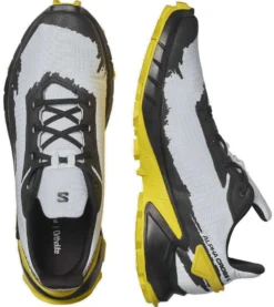 Trailrunning Schoen Salomon Men Alphacross 4 White Black Empire Yellow -Schoenen Winkel 5 salomon alphacross 4 white black empire yellow