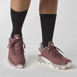 Trailrunning Schoen Salomon Women Alphacross 4 GTX Wild Ginger Ashes Of Roses White -Schoenen Winkel 8 salomon alphacross 4 gtx w wild ginger ashes of roses white