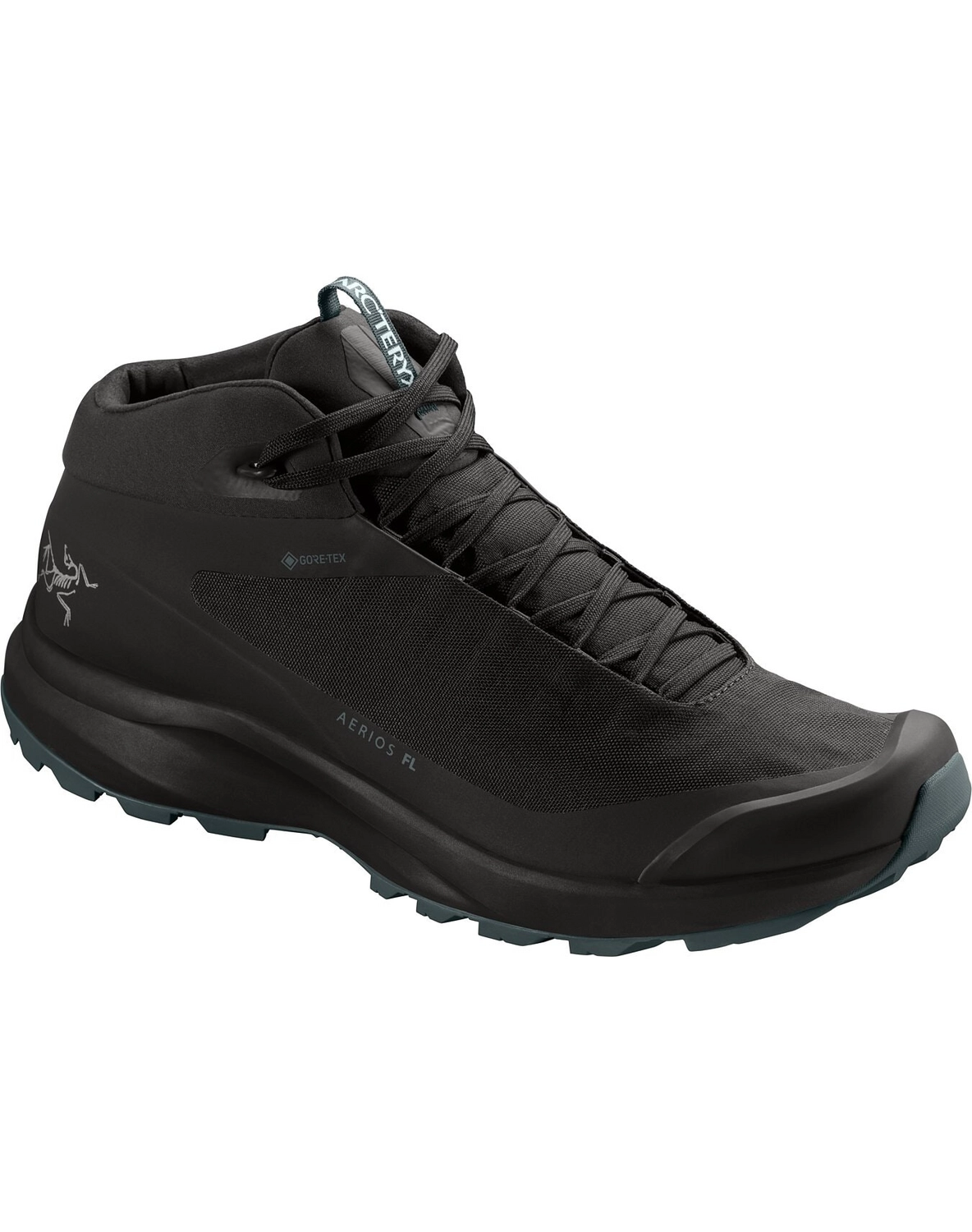 Wandelschoen Arc'teryx Men Aerios FL Mid GTX Black Cinder 3 Wandelschoen Arc'teryx Men Aerios FL Mid GTX Black Cinder