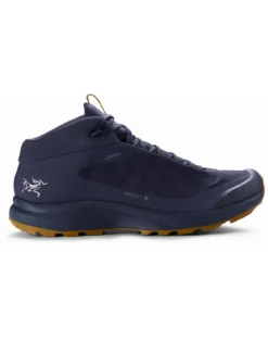 Wandelschoen Arc'teryx Men Aerios FL Mid GTX Black Cinder 17 Wandelschoen Arc'teryx Men Aerios FL Mid GTX Black Cinder -Schoenen Winkel Aerios FL Mid GTX Shoe Cobalt Moon Yukon Side View