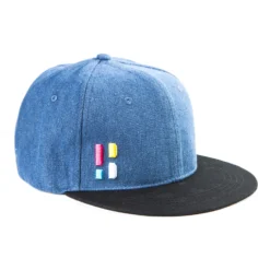 Pet Poederbaas Men Snapback Embleem Hemels Blauw
