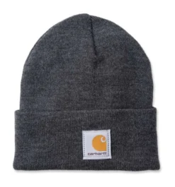 Muts Carhartt Men Acrylic Watch Hat Coal Heather
