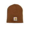 Muts Carhartt Men Acrylic Knit Hat Carhartt Brown