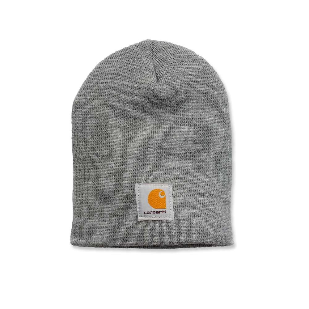 Muts Carhartt Men Acrylic Knit Hat Heather Grey 3 Muts Carhartt Men Acrylic Knit Hat Heather Grey