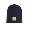 Muts Carhartt Men Acrylic Knit Hat Navy -Schoenen Winkel EU A205 NVY