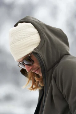 Muts Houdini Men Zissou Hat Sugar Snow (Small) -Schoenen Winkel Houdini Zissou hat unisex wool beanie 2