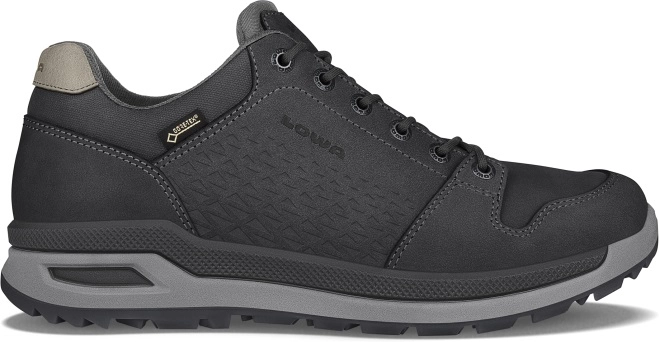 Wandelschoen Lowa Men Locarno GTX Lo Wide Anthracite 3 Wandelschoen Lowa Men Locarno GTX Lo Wide Anthracite