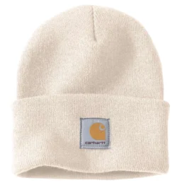 Muts Carhartt Men Acrylic Watch Hat Winter White
