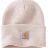 Muts Carhartt Men Watch Hat Ash Rose Marshmallow