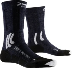 Wandelsok X-Socks Men Trek X Merino Blue White