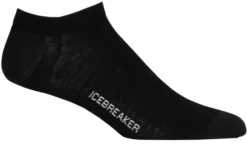 Sok Icebreaker Men Lifestyle Fine Gauge No Show Black Snow