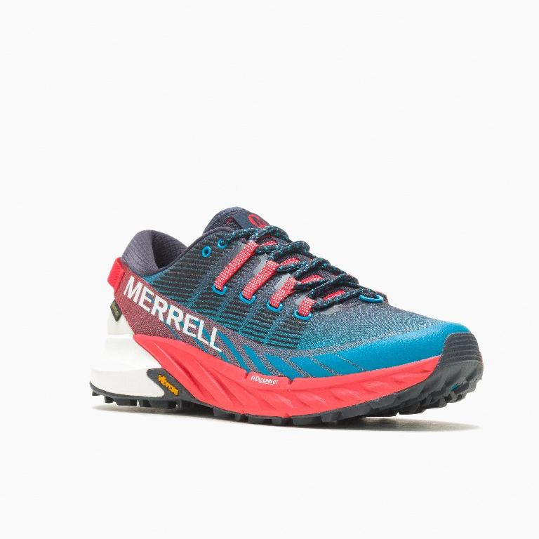 Trailrunning Schoen Merrell Men Agility Peak 4 GTX Tahoe Lava 6 Trailrunning Schoen Merrell Men Agility Peak 4 GTX Tahoe Lava - Afbeelding 4
